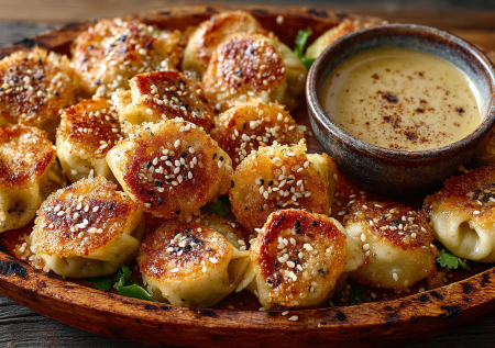 Мини-самса из пельменей — гениальная закуска, когда лень возиться с тестом. Попробовал раз и теперь готовлю постоянно