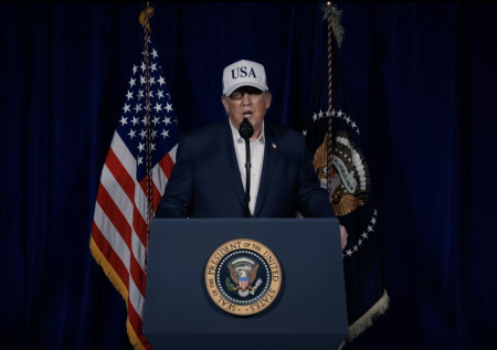 Трамп заявил о готовности нанести по Ирану удар «невиданной ранее силой»