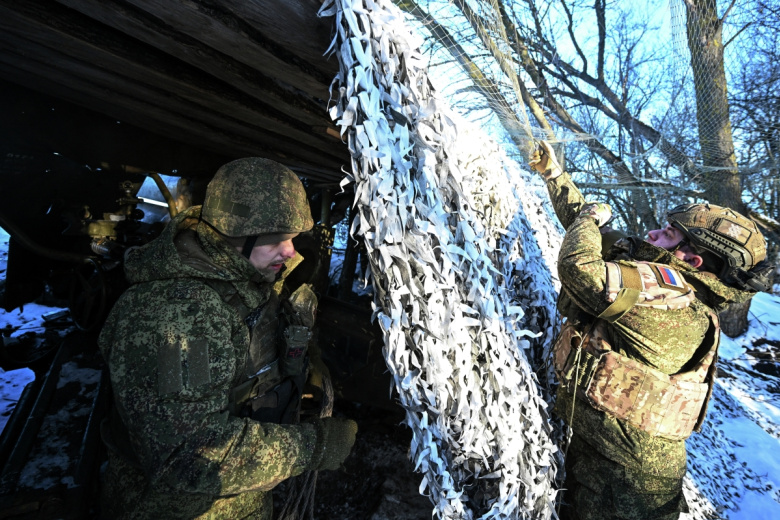 Военнослужащие ВС РФ в зоне СВО