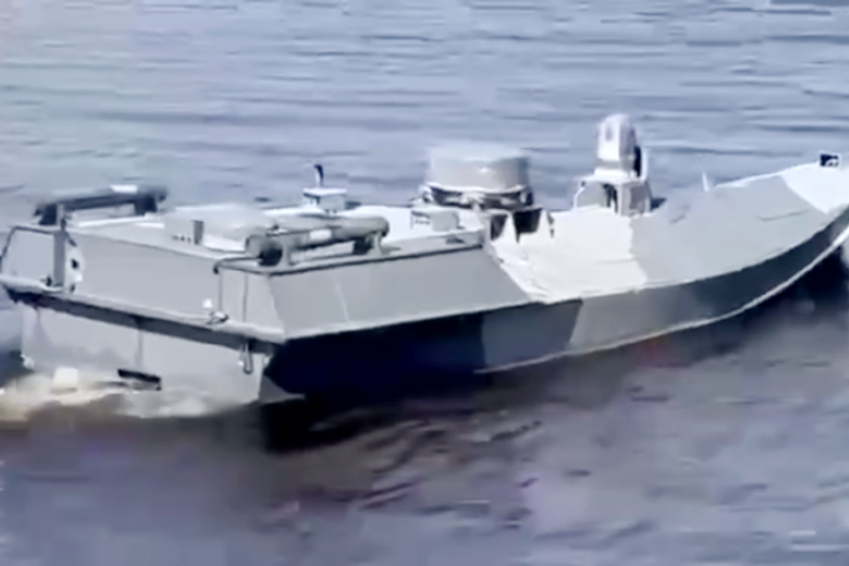 Безэкипажный катер ВСУ