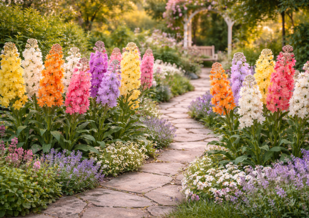 Цветник будет выглядеть дорого: растение с мощными ароматными свечами, которые сделают клумбу центром внимания