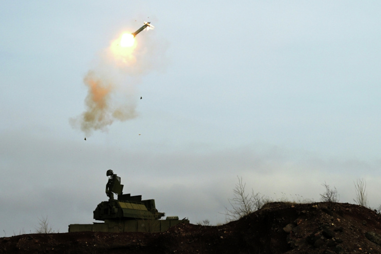 Боевая работа зенитного ракетного комплекса «Тор»