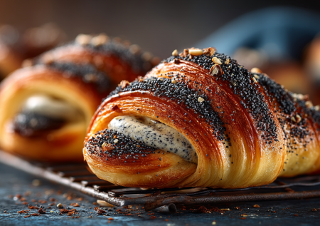 Шедевр датской кухни у вас дома: тебиркес с маком и марципановой начинкой — готовлю дома по классическому рецепту