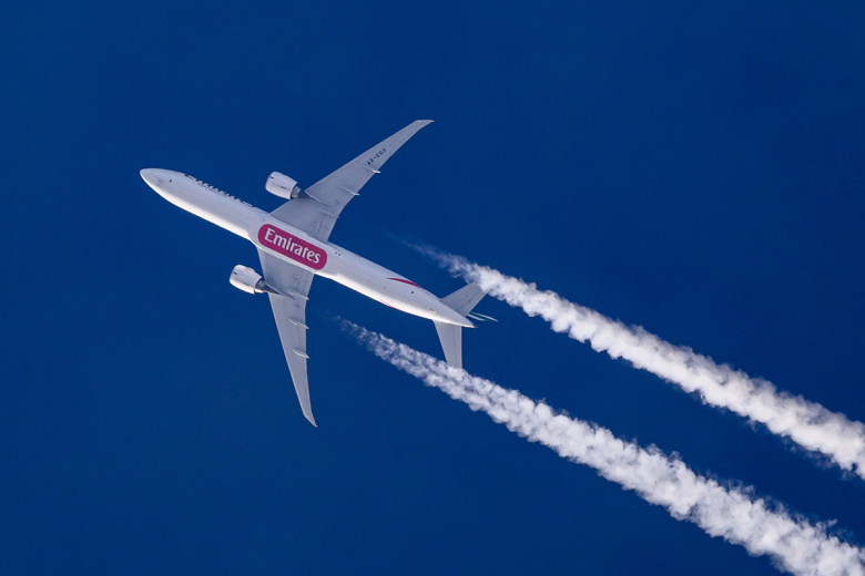 Самолет авиакомпании Emirates