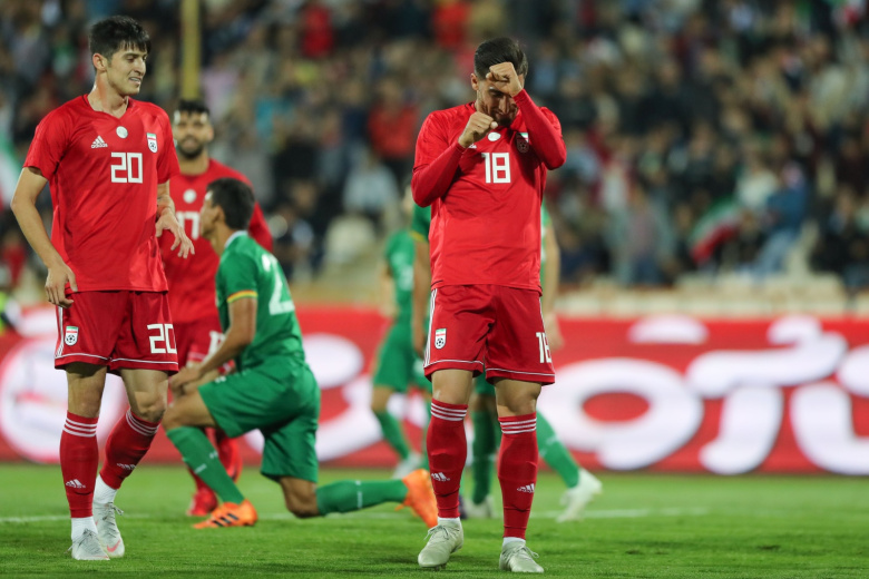 Футболисты сборной Ирана