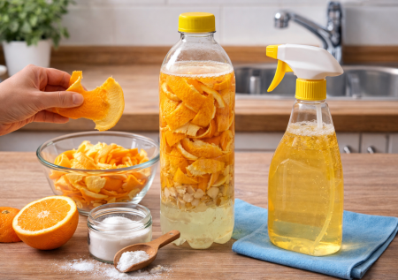 Апельсиновые корки больше не выбрасываю: натуральное средство, которое заменяет бытовую химию