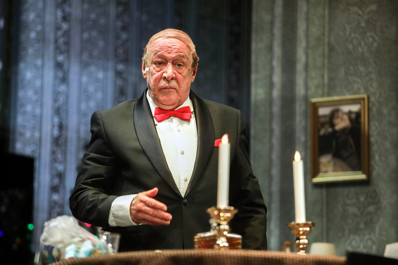 Михаил Ефремов на показе спектакля «Без свидетелей» перед премьерой на сцене театра Мастерская «12» Никиты Михалкова