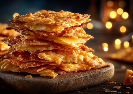 Забудьте про магазинные крекеры! Домашние готовлю за 15 минут. Натуральный вкус сыра и идеальный хруст