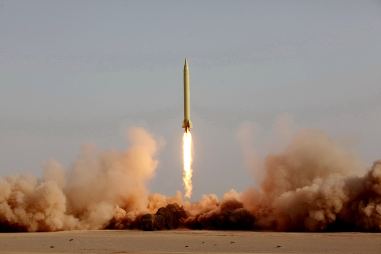 Запуск ракеты ВС Ирана