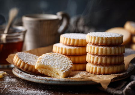 Исчезает с тарелки за секунды: нежнейшее песочное печенье из 4 ингредиентов