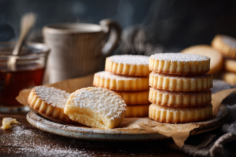 Песочное печенье из 4 ингредиентов