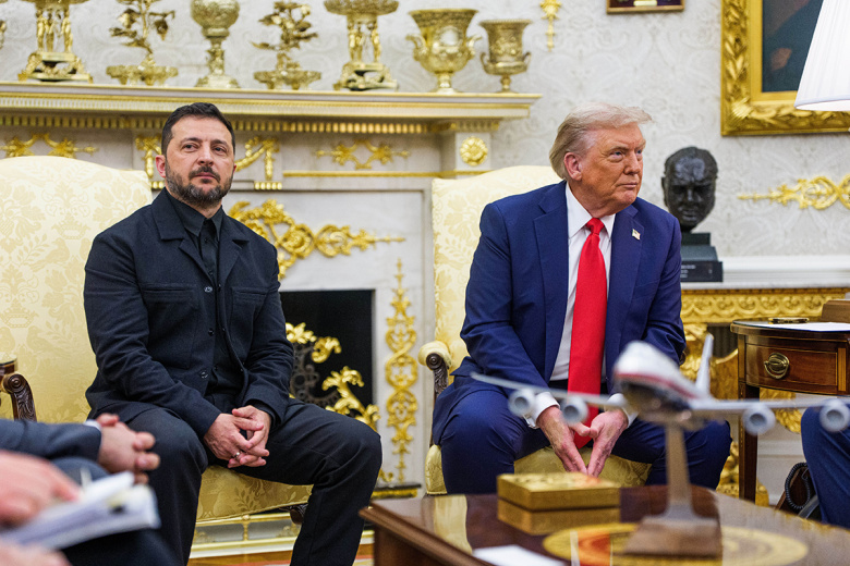 Владимир Зеленский и Дональд Трамп