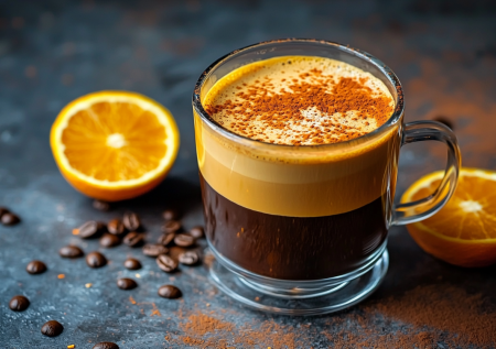 Апельсиновый раф — кофейная магия с цедрой и сливками. Напиток, который превратит утро в солнечный ритуал за 5 минут