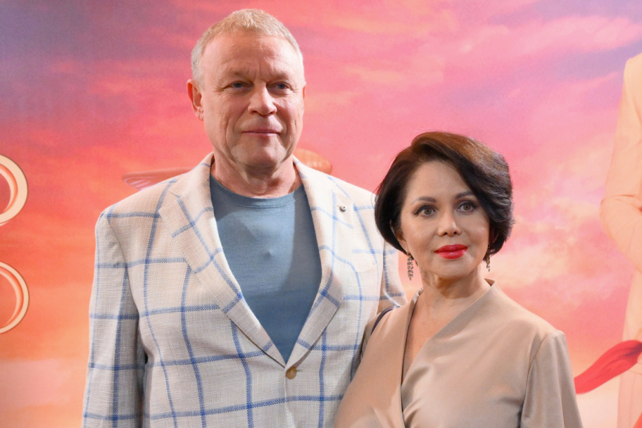 Сергей Жигунов с супругой Верой Новиковой