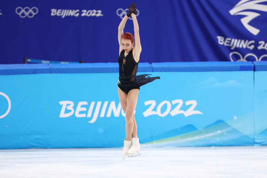 Александра Трусова на Олимпийских играх в Пекине