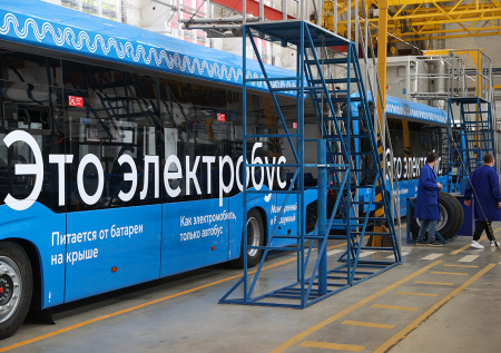 Москва наращивает парк электробусов