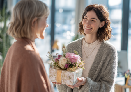 Эксперт по этикету объяснила, могут ли женщины вручать подарки на 8 Марта