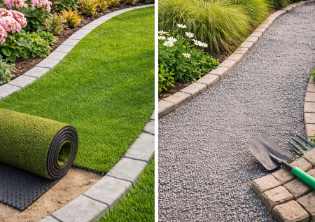 Садовые дорожки — вечная боль дачников: то дорого, то разваливается через сезон — собрали 7 бюджетных вариантов, которые реально служат