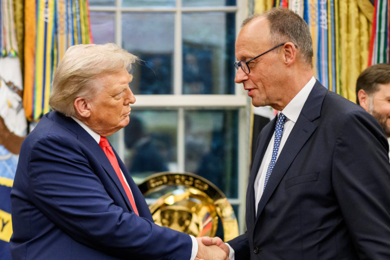 Дональд Трамп, Фридрих Мерц