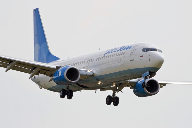 Самолет авиакомпании «Победа»