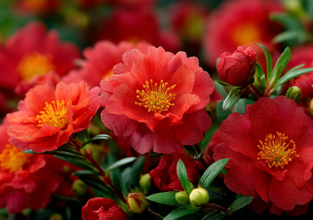 Алый ковер вместо газона: цветет безостановочно с июня до самых заморозков