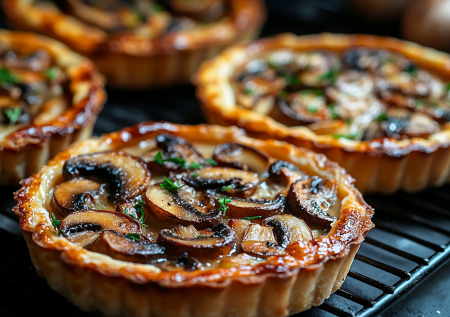 Больше не запекаю жюльен в кокотницах и горшочках, готовлю в тарталетках — не остается и крошки