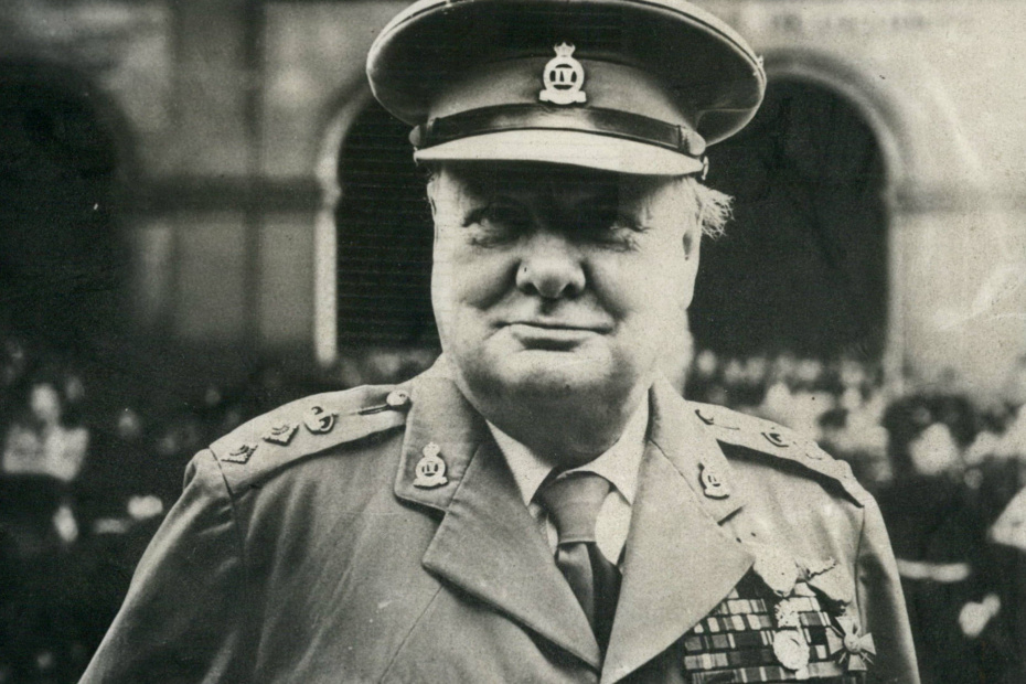 Уинстон Черчилль, 1945 год