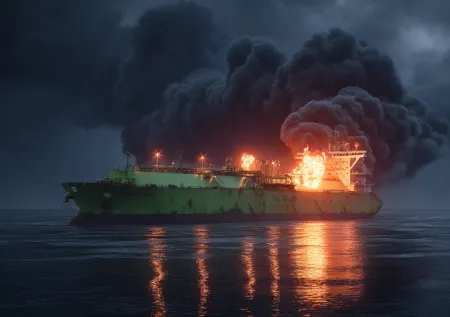 МИД РФ напомнил о праве ответа на атаку газовоза «Арктик Метагаз»