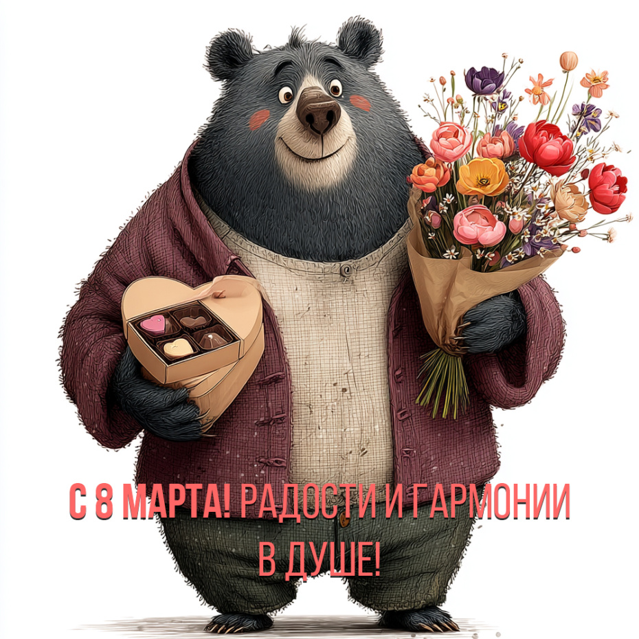 Поздравление с 8 марта