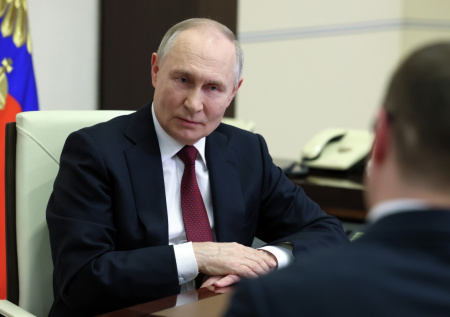 «Очень опасная игра»: Путин о планах Украины на «Голубой поток»