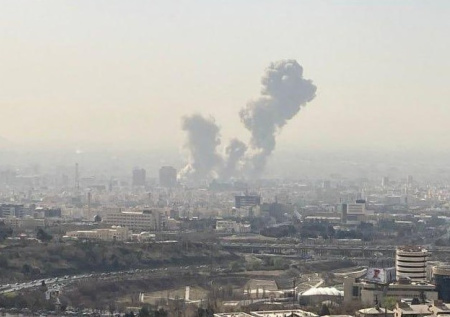 В Тегеране под ударом оказался район, где живут члены КСИР