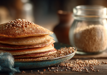 В пост на завтрак готовлю гречневые оладьи: вкусная альтернатива кашам — подробный рецепт