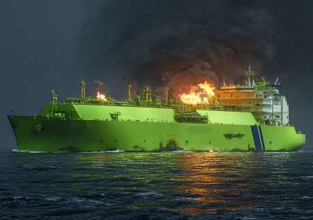 Власти одной страны отказались эвакуировать экипаж российского газовоза