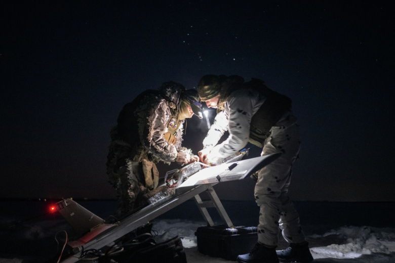 Боевая работа расчета БПЛА «Молния» в зоне СВО