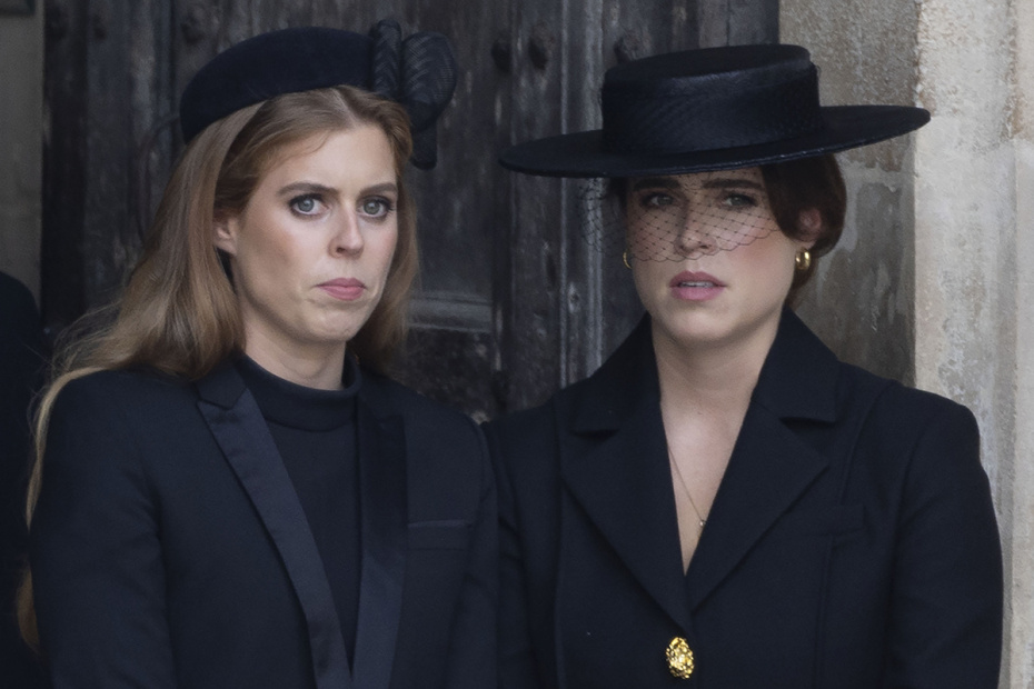 Принцессы Беатрис и Евгения