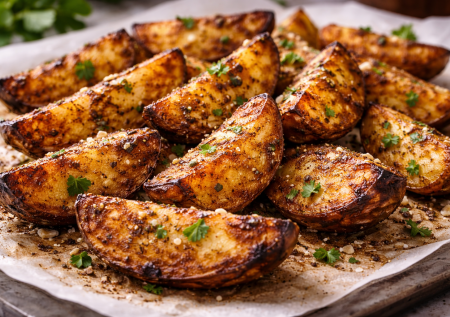 Постный рецепт: картофель «как с костра» — хрустящая корочка и мягкая серединка. Один простой ингредиент, и вкус получается как на углях