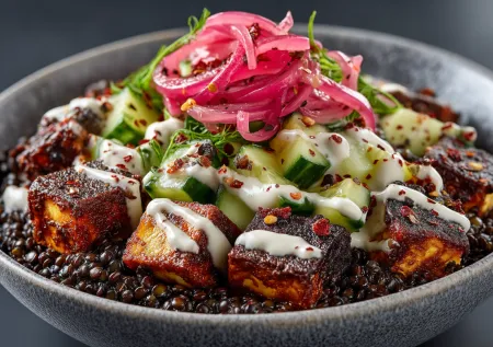 Секрет постного стола: слоеный салат, который заменяет полноценный обед