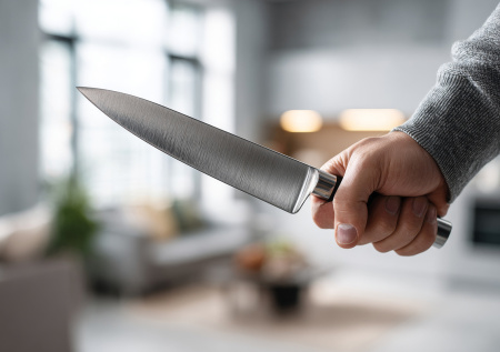 Житель Крыма едва не зарезал знакомого во время ссоры