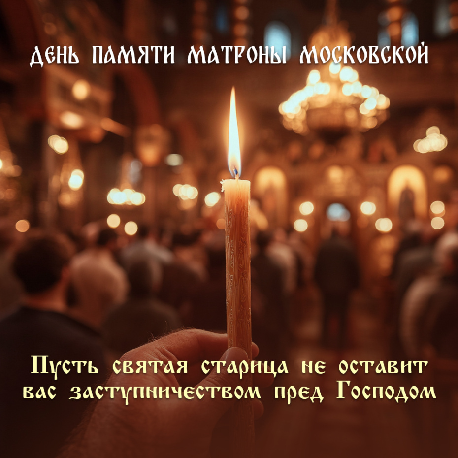 День памяти Матроны Московской — картинки и открытки для поздравления