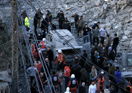 Названо число погибших при бомбардировке Израилем пригорода Бейрута