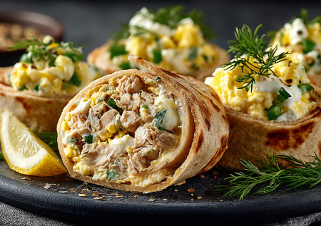 Никаких слоев и салатниц: рулет из лаваша «Мимоза» с консервированной рыбой