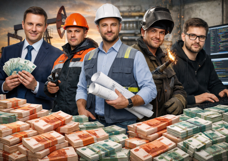 Зарплата выше 400 тысяч: кому в России платят такие суммы — в чем подвох