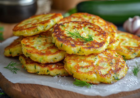 Картофельные лепешки с чесноком и укропом — вот что заменило мне надоевшие драники: готовлю целую гору, съедаем за вечер