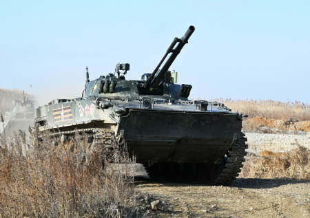 Контрактники прошли подготовку на полигонах МВО перед отправкой на СВО