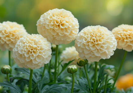 Этот красавец превратит клумбу в хоровод кремовых шариков — и ни капли ухода и хлопот