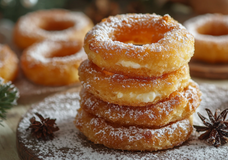Никаких больше сырников на завтрак. Эти колечки нежнее и ароматнее: простая выпечка к чаю