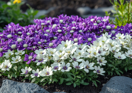 Хотите собрать урожай восхищённых взглядов? Разбросайте по клумбе этот многолетник — и получите ковёр из нежных горошин