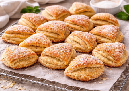 Мешаю пачку творога и масла: пеку творожное печенье «Сюрприз» — нежное, слоистое и тает во рту