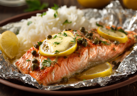 Ужин для двоих: лосось, который готовится сам, пока ты зажигаешь свечи