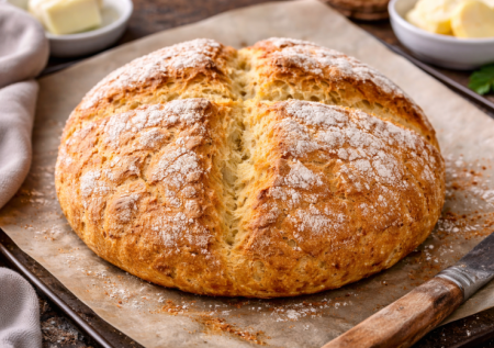 Этот хлеб готовлю, когда лень идти в магазин: засекаю 7 минут — духовку включать не надо